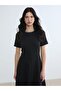 Crew Neck Stone-Embellished A-Line Women's Dress - 2