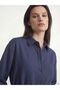 Belted Linen Blend Shirt Dress - 3