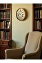 36cm Orange Decor Wall Clock for Office Home Office Gift - 3