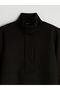 Mock Neck Soft Touch Women's Sweatshirt Tunic - 7