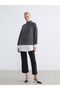 Soft Touch Oversized Women's Sweatshirt Tunic - 2