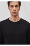 Basic Black Men's Long Sleeve T-Shirt M0611925-900 - 5