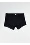 Black Standard Fit Cotton Flexible Men's Boxers Set of 5 - 5