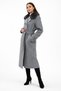 Double-Breasted Cashmere Mid-Length Coat with Fur Collar - Old Money Style - 5