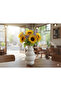 Plastic Decorative Flower Vase 18cm High - 2