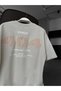 404 Text Printed Oversize T-Shirt - 100% Cotton Streetwear T-Shirt with Big Motivational Pattern on the Back - 3