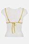 Women Plain Bikini Bottom, Mustard - 3