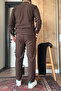 Ottoman Corded Fabric Shirt and Pants Set of 2 - 4