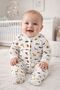 Baby Boy 2-Piece Animal Figured Cotton Fabric Jumpsuit - 3