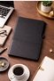 Luxurious Faux Leather Fabric Detailed, Striped Undated Agenda with 100 Yp Pen as a Gift - 2