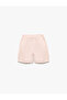 Elastic Waist Basic Shorts