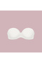 1590 Double Padded Two Sizes Enlarging Strapless Bra - 2