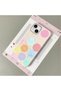 Compatible with iPhone 14 Plus/15 Plus, Funny Smiley Face Pattern Leather Texture Silicone Phone Case.