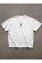 Meant for Greater Penguin Detail Oversize Unisex T-Shirt - 2