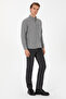 Men's Gray Long Sleeve Shirt 50308596-Vr024 - 4