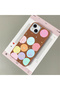 Compatible with iPhone 14 Plus/15 Plus, Funny Smiley Face Pattern Leather Texture Silicone Phone Case.