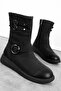 Thiy Women's Genuine Nubuck Leather Zippered Boots 4151 - 2