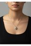 Steel Silver Picture Holder Necklace - 25-Clkk101