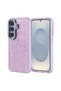 Galaxy S24 Case with Stone Sparkling Design and Camera Protrusion Cover - 2