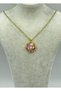 Steel gold plated necklace - 25-clkk117 - 2