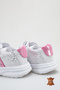 Genuine Leather Orthopedic Sole Velcro First Step Girls' Sports Shoes - 6