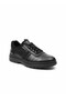 Dr.Jells Rubber-Tied Stretch Pillow Tech Stripe Printed Anatomical Genuine Leather Men's Casual Shoes - 2