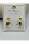 Xuping Gold Infinity Detail Earrings - 25-Xpkp250 - 2