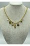 Steel gold charm necklace - 25-clkk142 - 2