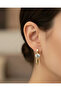 Xuping Gold Solitaire Earrings - 25-Xpkp210