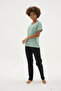 100% Cotton New Season Women's Modern Pajama Set - 5