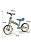 - Kids Balance Bike, height-adjustable saddle, Indoor/Outdoor Ride, Green, 3-5 Y - 7