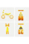 - Baby Balance Bike, Anti-slip Handle & Wheels, Indoor/Outdoor Ride, Yellow, 1- 2 Y - 6