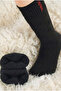 10-Piece Black 4-Season Set - Winter Thermal, Seasonal Socks and Summer Bootie Socks Pack - 2