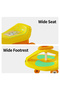 - Ride-On Twist Car for Kids, 360° Steering, Indoor & Outdoor, Yellow, 3-8 Y - 3