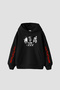 Xxxtentacion Printed Oversize Unisex Black Hoodie