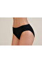Women's Black Basic Panties Mid Waist Comfortable Fit Daily Underwear 3-Pack