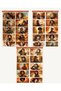 6 Sheets of Women and Autumn Themed Sticker Set (12*17 cm) - 2
