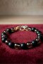 - Ali 7128 3061 Handmade Glass and Wood Men's Natural Stone Bracelet