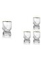 Twist Gold 4-Pack Soft Drink Glass 280ml P387.117105 - 2