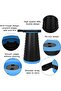 Portable Telescopic folding Camping Stool. Adjustable Height Lightweight - 2