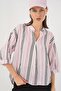 Bdart Striped V-Neck Blouse - 4