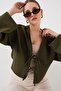 Bdart Linen Blend Tie Detail Long Sleeve Kimono - 3