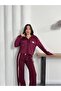 Technical Fabric Label Detailed Striped Double Set - 2
