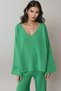 My Fashion V-Neck Sweater & High Waist Pants Knitwear Set - 5