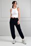 Women's Jogger Pants with Elastic Waist - 2