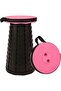 Portable Telescopic folding Camping Stool. Adjustable Height Lightweight