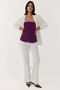 Strapless Buttoned Fitted Top - 5