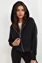 Relaxed Fit Hooded Zipper Hoodie