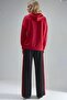 Modal Textured Hooded Sweatshirt and Striped Detail Pants Set Bersan Collection - 3