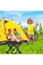 Camping Stool,Portable Folding StooL with Carry Bag for Travel Hiking Fishing Picnic Barbecue - 2